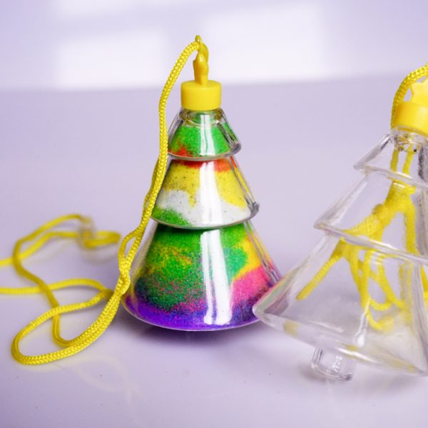 Sand bottle “Christmas tree”